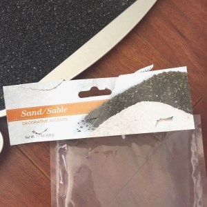 Arena económica para bandeja sensorial