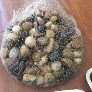 Piedras muy económicas para bandeja sensorial