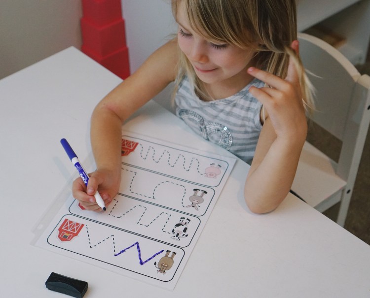 Actividades preescolares de granja para peques