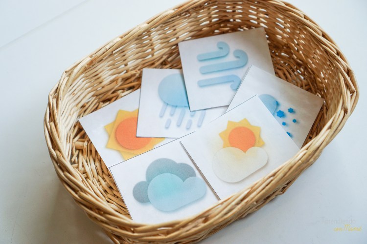 Weather Station Montessori at home. free printable